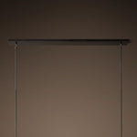 Boule De Crystal Linear Chandelier 60"