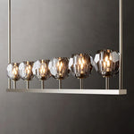 Boule De Crystal Linear Chandelier 60"