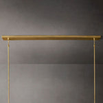 Boule De Crystal Linear Chandelier 60"
