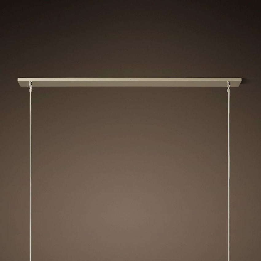 Boule De Crystal Linear Chandelier 60"