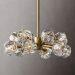 Boule De Crystal Round Chandelier 24"