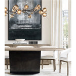Boule De Crystal Round Chandelier 24"