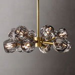 Boule De Crystal Round Chandelier 24"