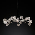 Boule De Crystal Round Chandelier 48"