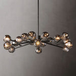 Boule De Crystal Round Chandelier 48"