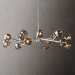 Boule De Crystal Round Chandelier 48"