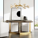 Boule De Crystal Round Chandelier 48"