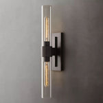 Ravelle Luxe Glass Linear Wall Sconce