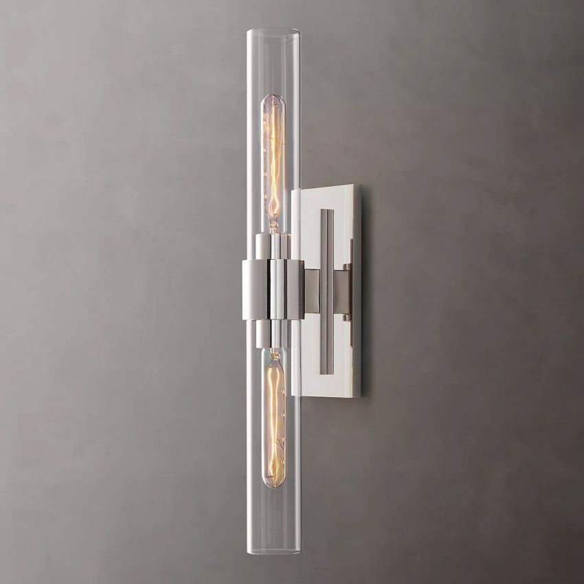 Ravelle Luxe Glass Linear Wall Sconce