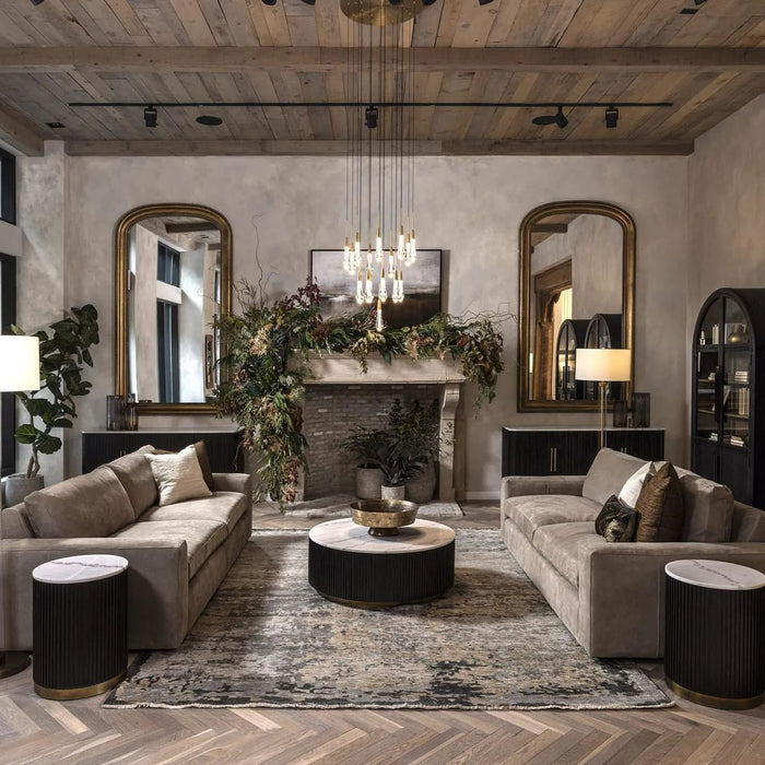 Soltaire Raindrop Crystal Round Chandelier