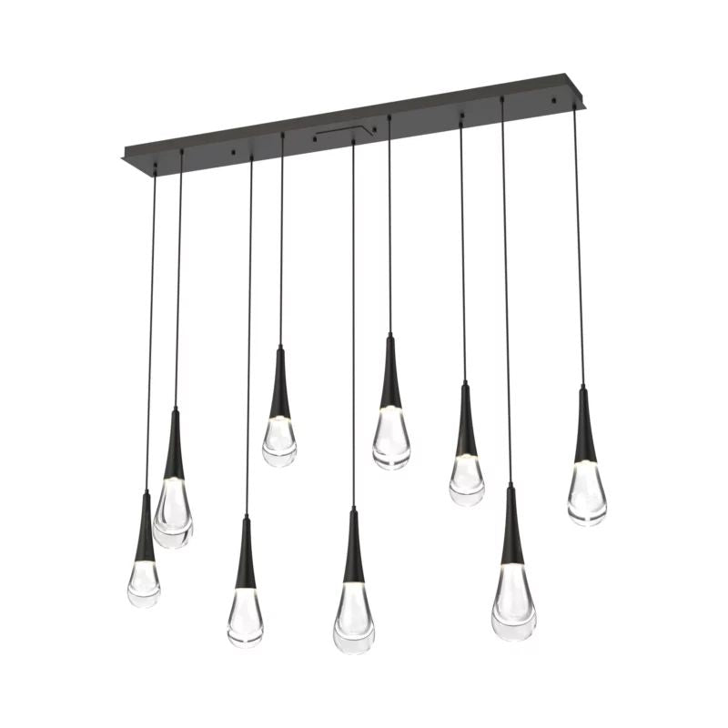 Water Drop Liquid Rectangle Chandelier