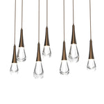 Water Drop Liquid Rectangle Chandelier