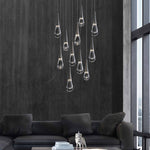 Water Drop Liquid Round Chandelier