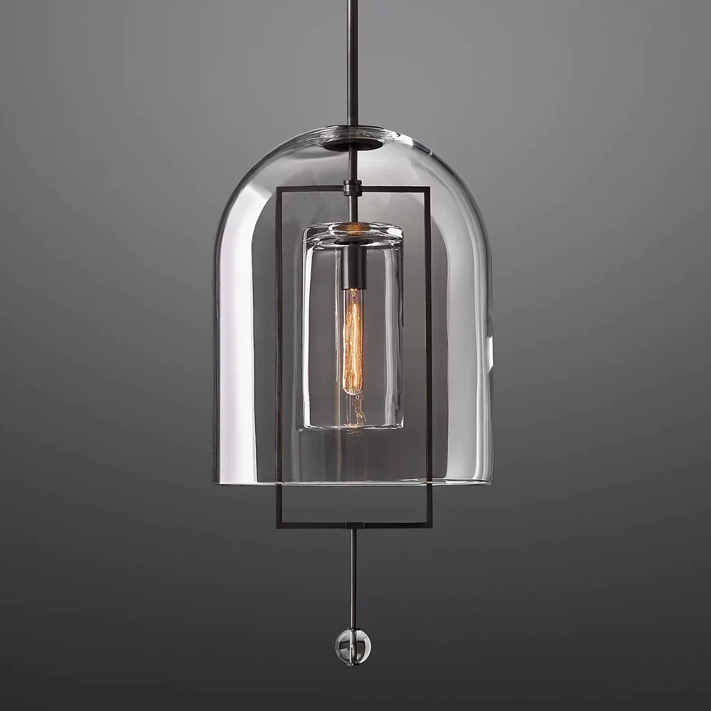 Fulcrum Blown Glass Pendant Light