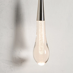 Soltaire Raindrop Glass Wall Sconces