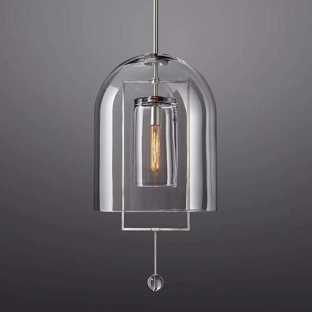 Fulcrum Blown Glass Pendant Light