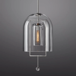 Fulcrum Blown Glass Pendant Light