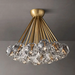 Boule De Cristal Flush Mount 24"
