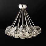 Boule De Cristal Flush Mount 24"