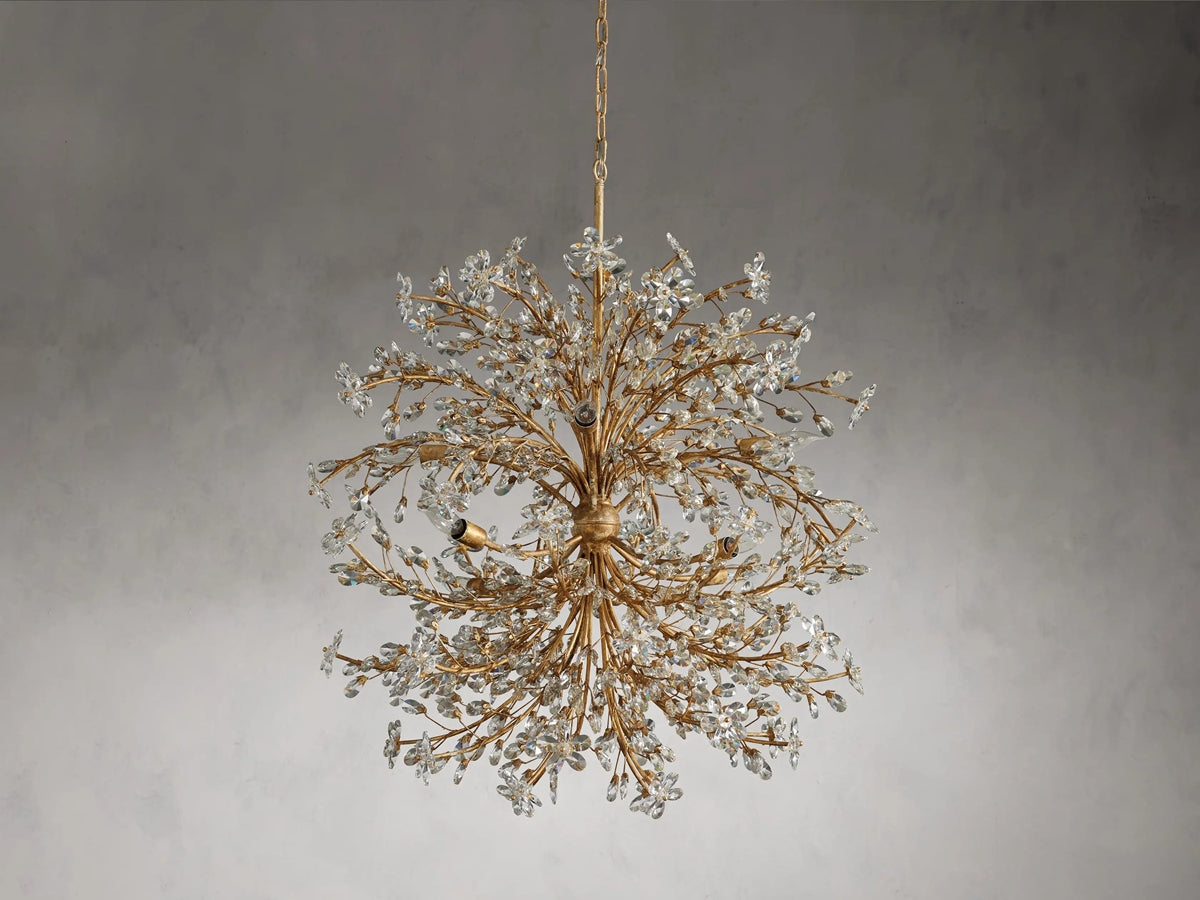 Fiore Delicate Petals Round Chandelier