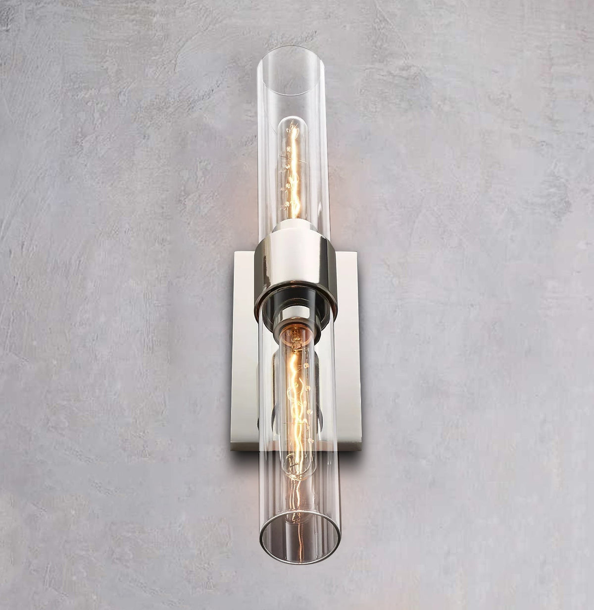Ravelle Luxe Glass Linear Wall Sconce