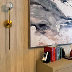 Boule De Crystal Grand Wall Sconce