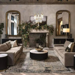 Soltaire Round Chandelier 17'' 24'' 36'' 58''
